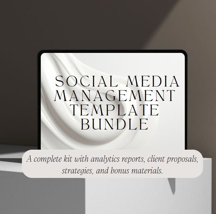 Social Media Management Template Bundle